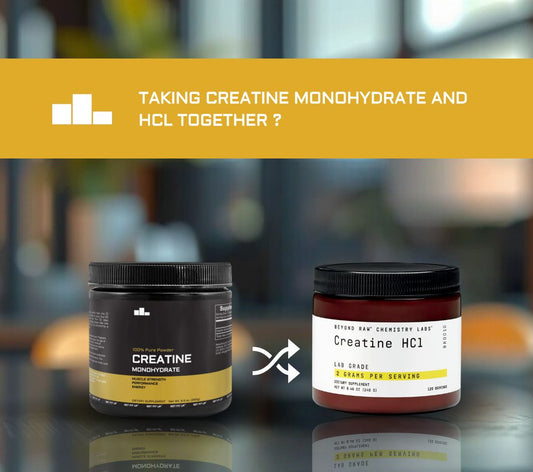 Taking Creatine Monohydrate and HCL