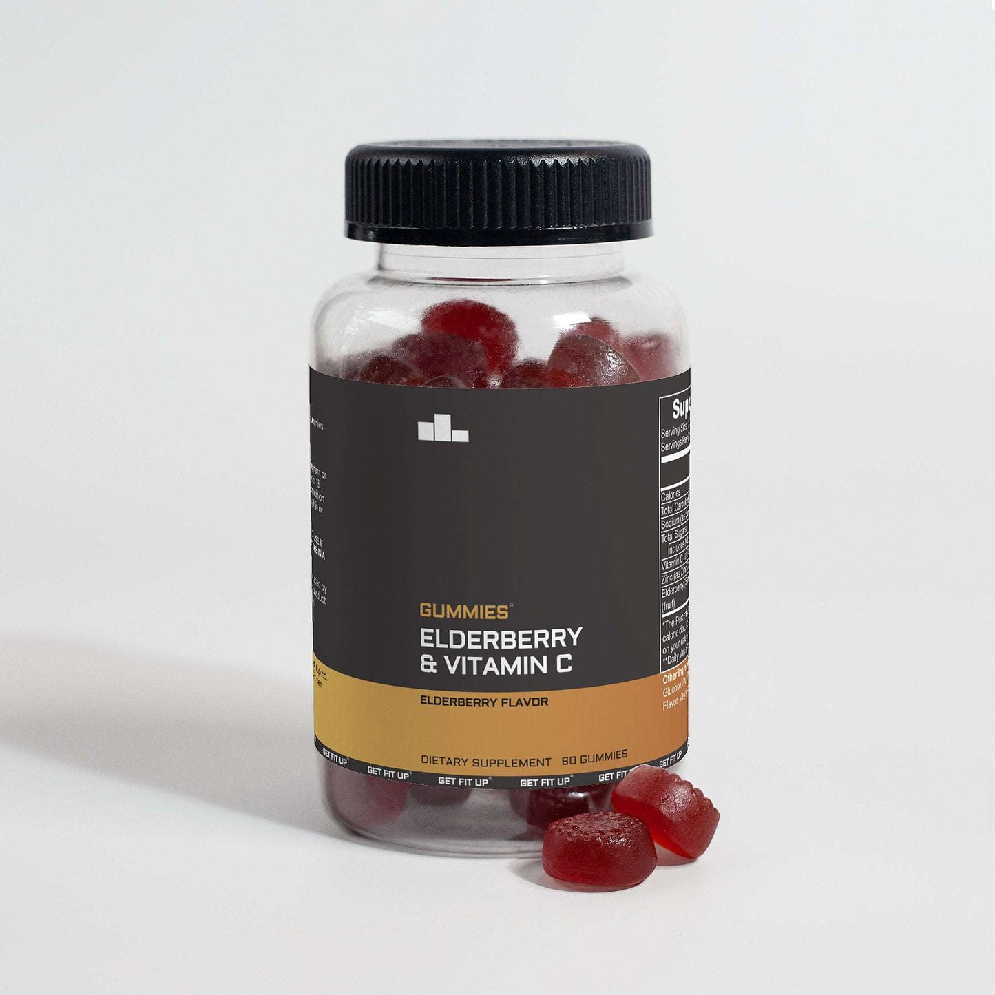 GET FIT UP® Elderberry & Vitamin C Gummies
